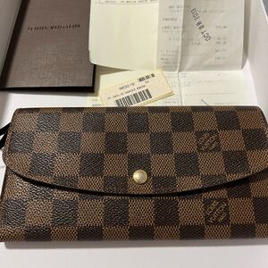 Louis Vuitton Emilie wallet Damier Ebene—sold elsewhere